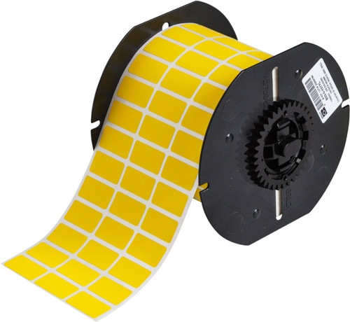 Brady 1" x 0.5" Polyvinylfluoride Label (Yellow) (Cartridge of 5000 Labels) - B33-5-437YL