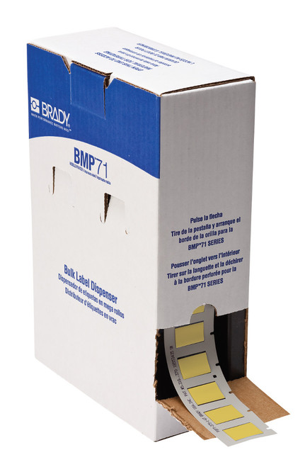 Brady PermaSleeve Series Label - BM71-375-1-342-YL