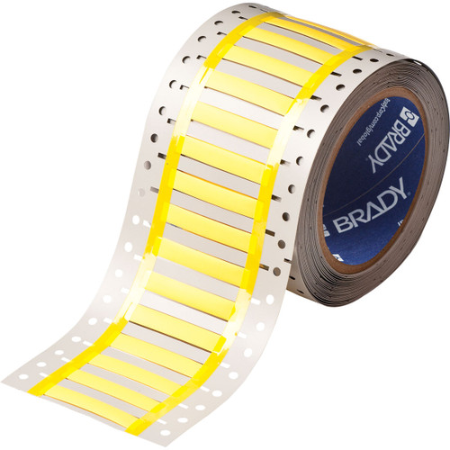 2HT-187-2-YL-S-2 Brady PermaSleeve High Temperature Heat Shrink Label - Image1