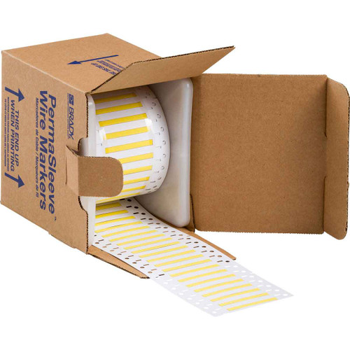3PS-094-2-YL-S-2 Brady PermaSleeve Marker Label - Image1