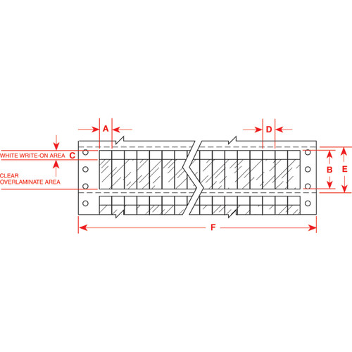 DAT-34-292-BL Brady DATAB Series Label - Image1