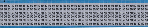 Brady Label (Pack) Wire Marker - AF-50-SC-PK