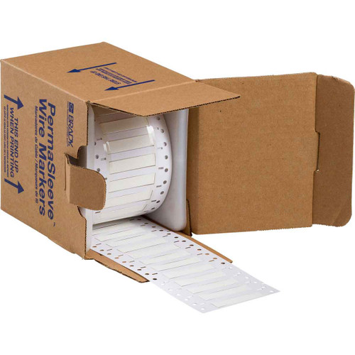 3PS-250-2-WT-3 Brady PermaSleeve Marker Label - Image1