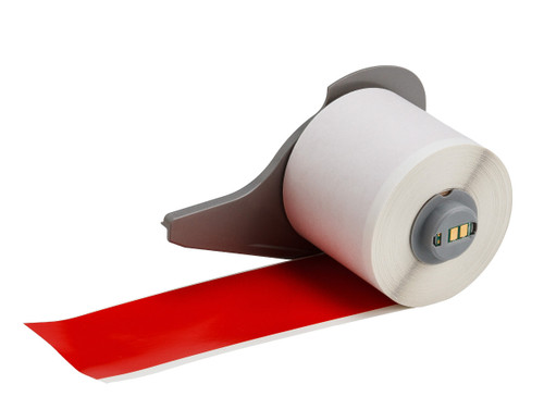 Brady 2" x 50' Indoor/Outdoor Vinyl Label (Red) (Roll) - M71C-2000-595-RD