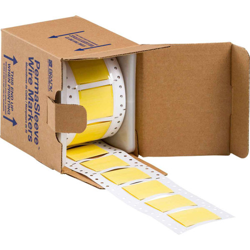 3PS-1000-2-YL-SC-2 Brady PermaSleeve Marker Label - Image1