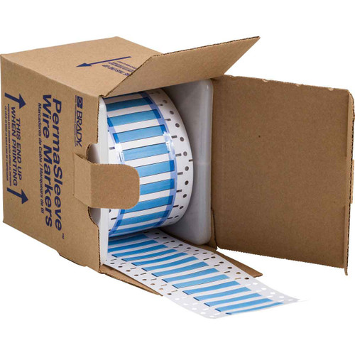 3PS-187-2-BL-S-2 Brady PermaSleeve Marker Label - Image1
