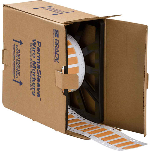 2HX-375-2-OR-3 Brady PermaSleeve Heatex Wire Marking Sleeves Label - Image1