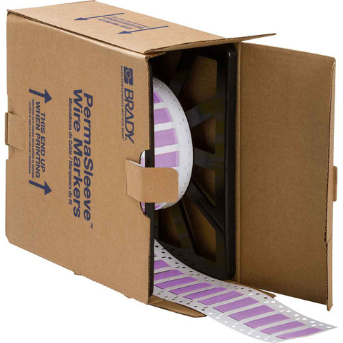 2HX-250-2-VT-4 Brady PermaSleeve Heatex Wire Marking Sleeves Label - Image1