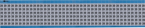 Brady Label (Pack) Wire Marker - AF-39-SC-PK