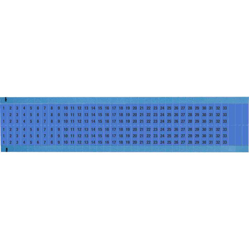 WM-1-33-BL-SC-PK Brady  Wire Marker - Image1