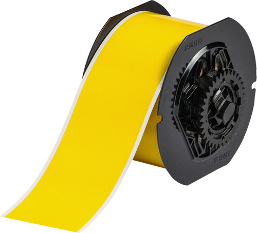 Brady 2" x 85' Polyvinylfluoride Label (Yellow) (Cartridge of 85 Feet) - B33C-2000-437YL