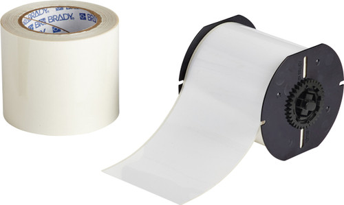 Brady 4" x 100' ToughBond Label (Cartridge of 2 Rolls) - B30C-4000-483WT-KT