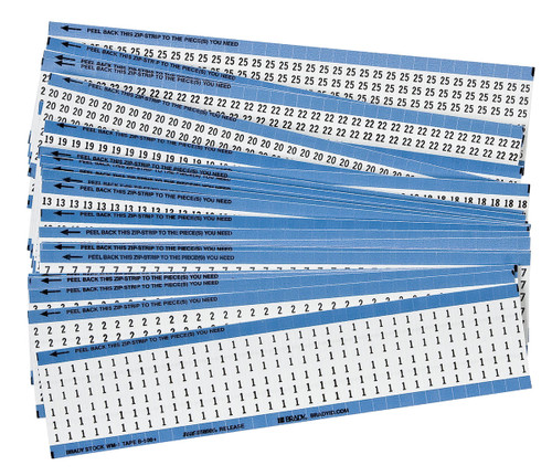 Brady Label (Pack) - CPCWM-1-25