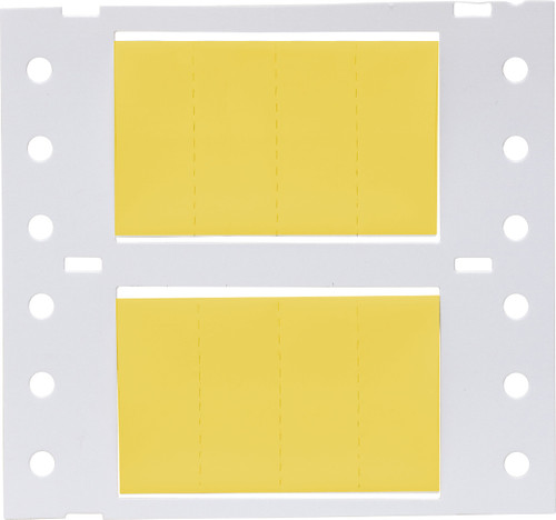 Brady PermaSleeve Heatex Wire Marking Sleeves Label - 2HX-750-2-YL-J-4