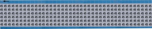 Brady Label (Pack) Wire Marker - AF-45-SC-PK