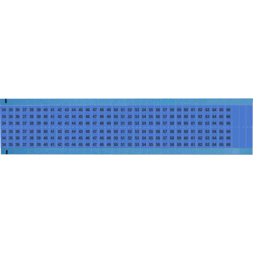 WM-34-66-BL-SC-PK Brady  Wire Marker - Image1
