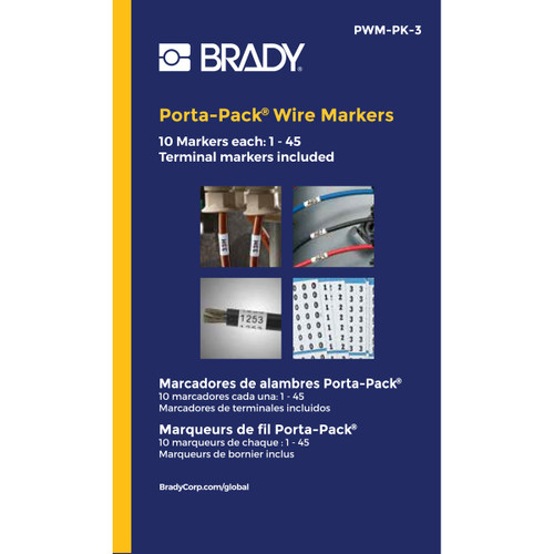 PWM-PK-3 Brady  Wire Marker - Image1