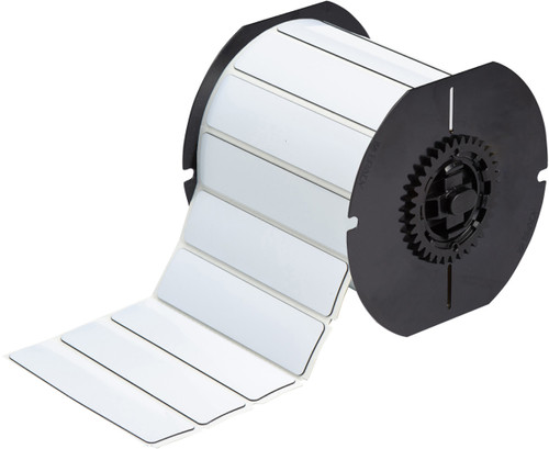 Brady 4" x 1" Raised Panel Label - B30EP-174-593-WT