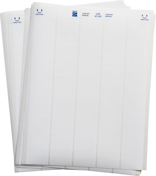 Brady 1.5" x 0.5" LaserTab Label - LAT-47-707-10