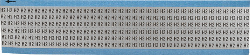 Brady Label (Pack) Wire Marker - AF-H2-SC-PK