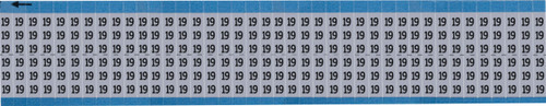 Brady Label (Pack) Wire Marker - AF-19-SC-PK