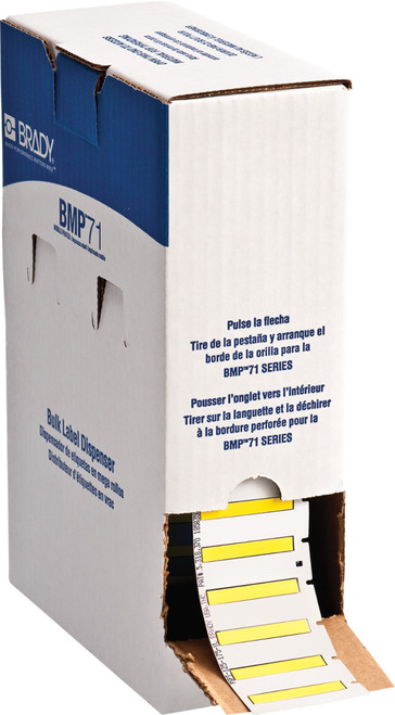 Brady PermaSleeve Series Label (Roll) - BM71-125-175-344YL