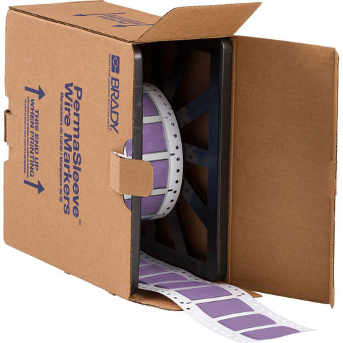2HX-750-2-VT-4 Brady PermaSleeve Heatex Wire Marking Sleeves Label - Image1