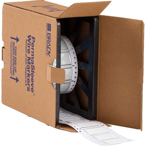 2LSZH-750-2-WT-4 Brady Low Smoke Zero Halogen PermaSleeve Marker Label - Image1