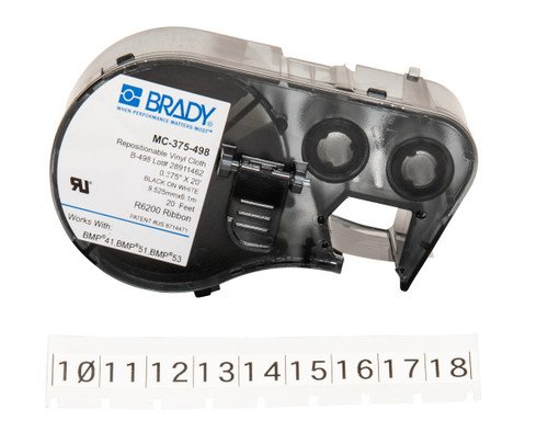 Brady CleanLift Label (Cartridge) - MC-375-498