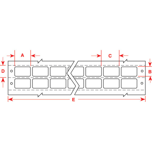 DAT-170-969-10 Brady DATAB Series Label - Image1