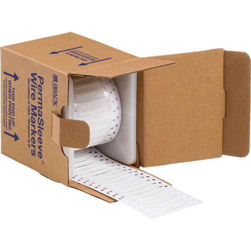 3PS-125-2-WT-S-2 Brady PermaSleeve Marker Label - Image1