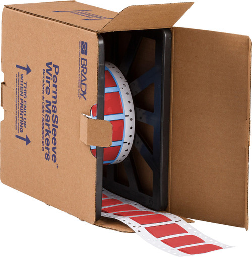 Brady PermaSleeve Marker Label - 3PS-750-2-RD-2