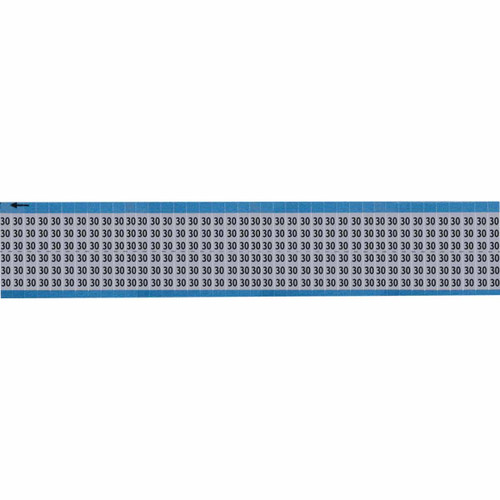 AF-30-SC-PK Brady Numerical Legend Aluminum Scored Wire Marking Cards Wire Marker - Image1