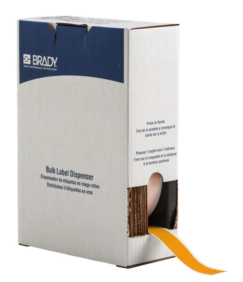 Brady Reflective Label - BM71C-1000-584-YL