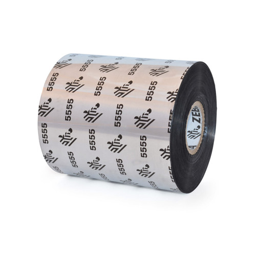 Zebra 3.5" x 1,476' 5555 Wax/Resin Ribbon (Roll) - 05555BK08945-EA