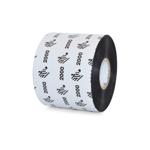 Zebra 3.27" x 984' 2000 Wax Ribbon (Roll) - 02000BK08330-EA
