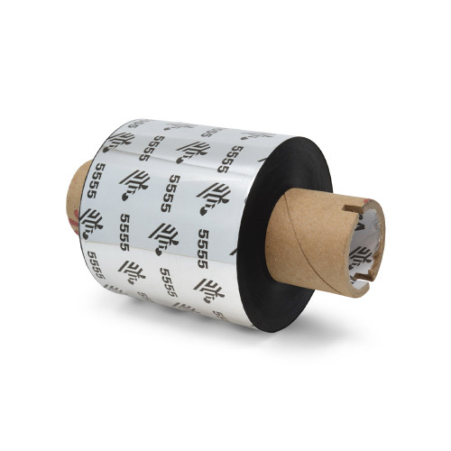 Zebra 2.52" x 984' 5555 Wax/Resin Ribbon (Roll) - 05555GT06430-EA