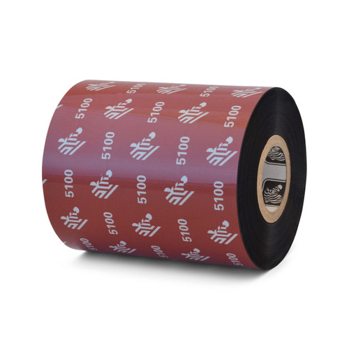 Zebra 3.27" x 1,476' 5100 Resin Ribbon (Roll) - 05100BK08345-EA