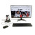 Zebra TC51, TC52, TC56, TC57 Workstation Docking Cradle with Standard Cup - CRD-TC5X-1SWS-01