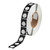 THTEP-167-593-.5BK Brady Raised Panel Polyester Circular Hole with Notch Push Button Label - Image1