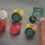 THTEP-167-593-.5BK Brady Raised Panel Polyester Circular Hole with Notch Push Button Label - Image2