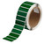 THTEP172-593-.25GN Brady Raised Panel Polyester Half Circle Push Button Label - Image1