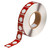 THTEP167U-593-.5RD Brady Raised Panel Polyester Circular Hole Push Button Label - Image1
