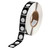 THTEP167U-593-.5BK Brady Raised Panel Polyester Circular Hole Push Button Label - Image1