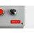 THTEP-172-593-.5RD Brady Raised Panel Polyester Circular Hole with Notch Push Button Label - Image3