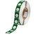 THTEP-167-593-.5GN Brady Raised Panel Polyester Circular Hole with Notch Push Button Label - Image1