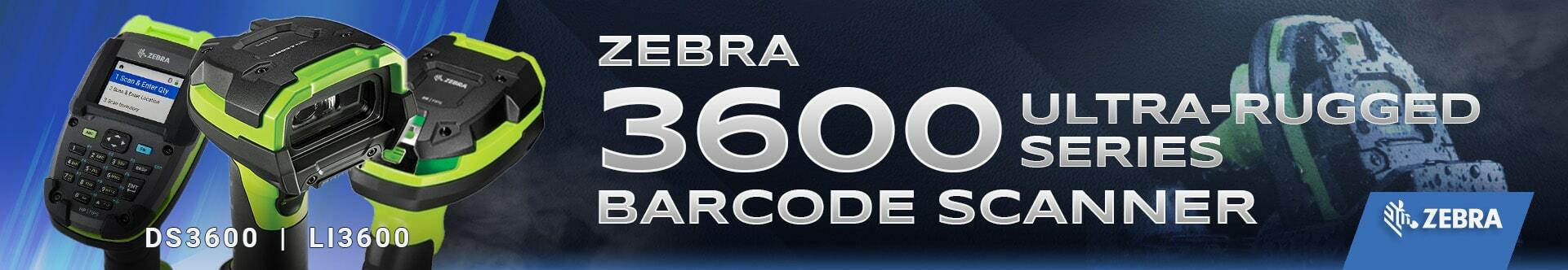 Zebra 3600 Ultra-Rugged Series Barcode Scanner