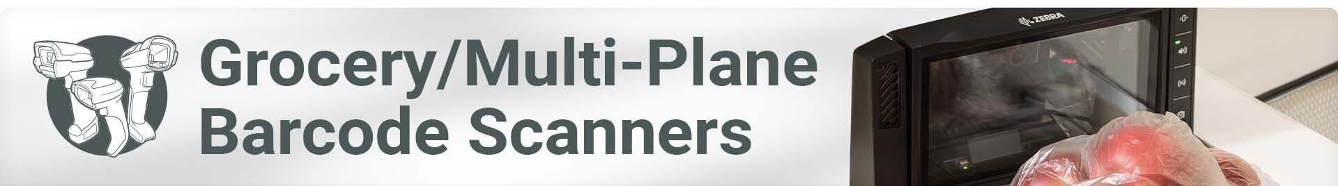 grocery multi-plane barcode scanners