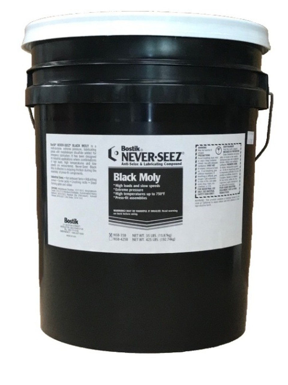 AntiSeize Compound Bostik NeverSeez Black Moly Lube (Extreme Pressure