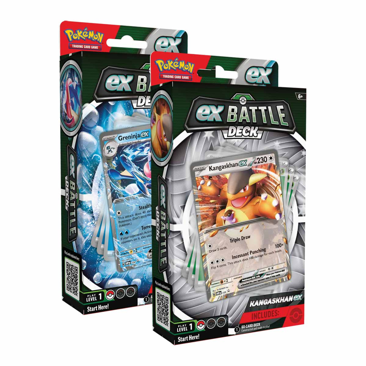 Pokemon Trading Card Game: Kangaskhan ex or Greninja ex Battle Deck (Styles  May Vary)